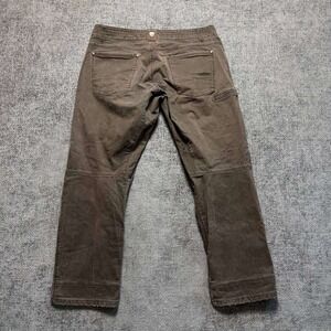 Kuhl Rydr Pants Mens 38x30 Brown Heavyweight Cotton Twill Workwear Gorpcore